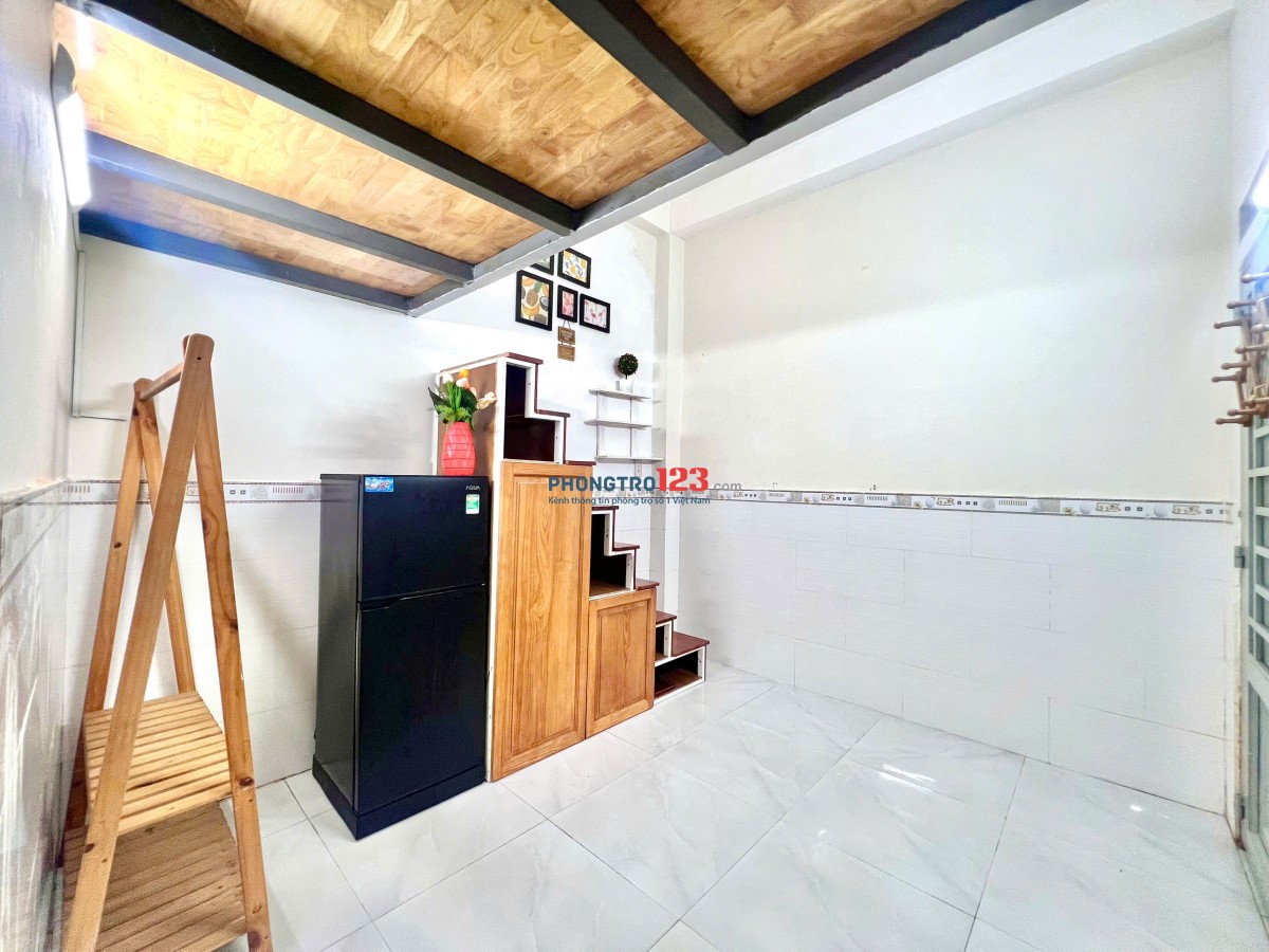GÁC FULL NỘI THẤT GẦN CHỢ TÂN HƯƠNG, ĐH CÔNG THƯƠNG CHỈ 3TR6
