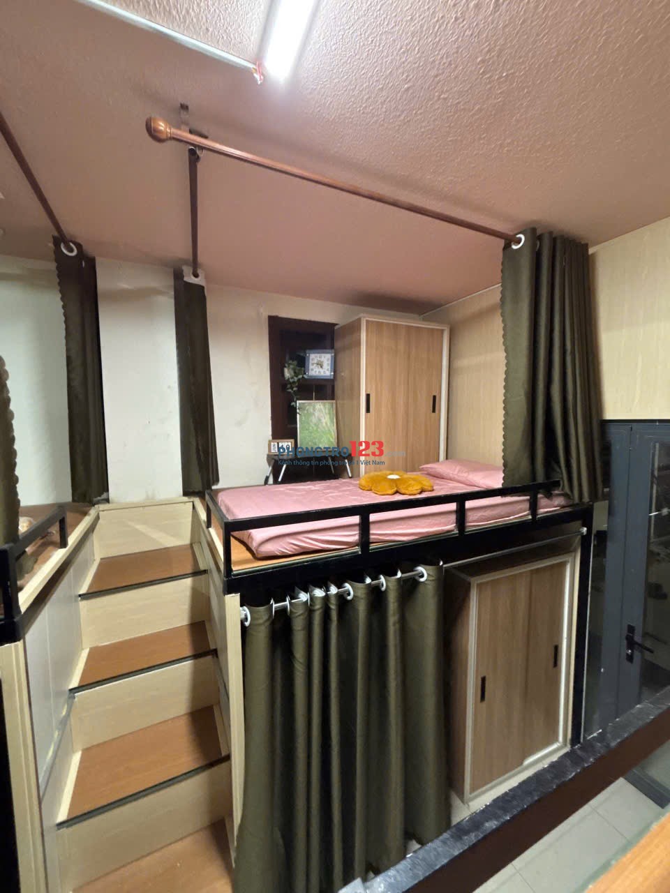 Sleepbox mới 100% 1tr8 gần ĐH Văn Lang, ĐH Công Nghiệp(Máy lạnh 24/24)