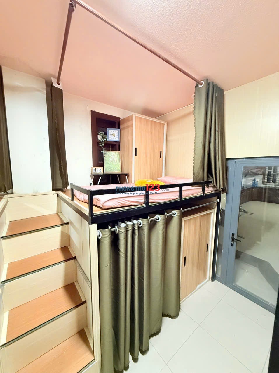 Sleepbox mới 100% 1tr8 gần ĐH Văn Lang, ĐH Công Nghiệp(Máy lạnh 24/24)