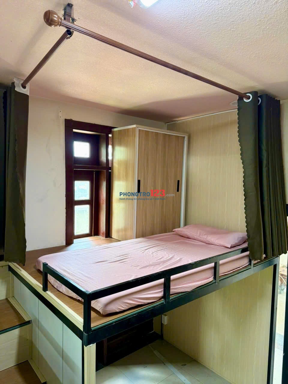 Sleepbox mới 100% 1tr8 gần ĐH Văn Lang, ĐH Công Nghiệp(Máy lạnh 24/24)