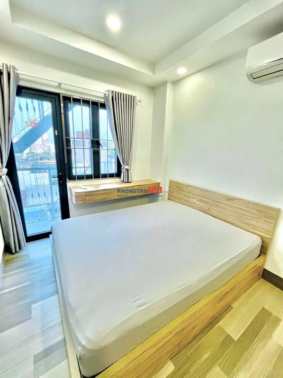 FULL NỘI THẤT CÓ BAN CÔNG MÁY GIẶT RIÊNG NGAY HÀNG XANH GẦN CÁC ĐẠI HỌC TRÊN ĐỊA BÀNG