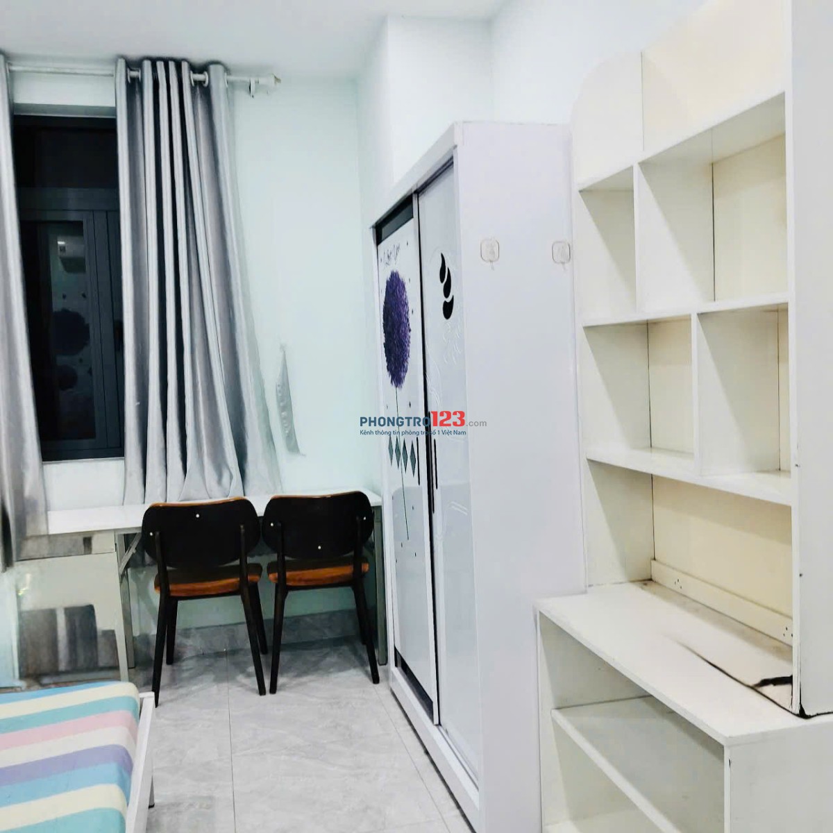 Phòng cho thuê Quận Bình Tân đường Tên Lửa- 24m2 cao cấp