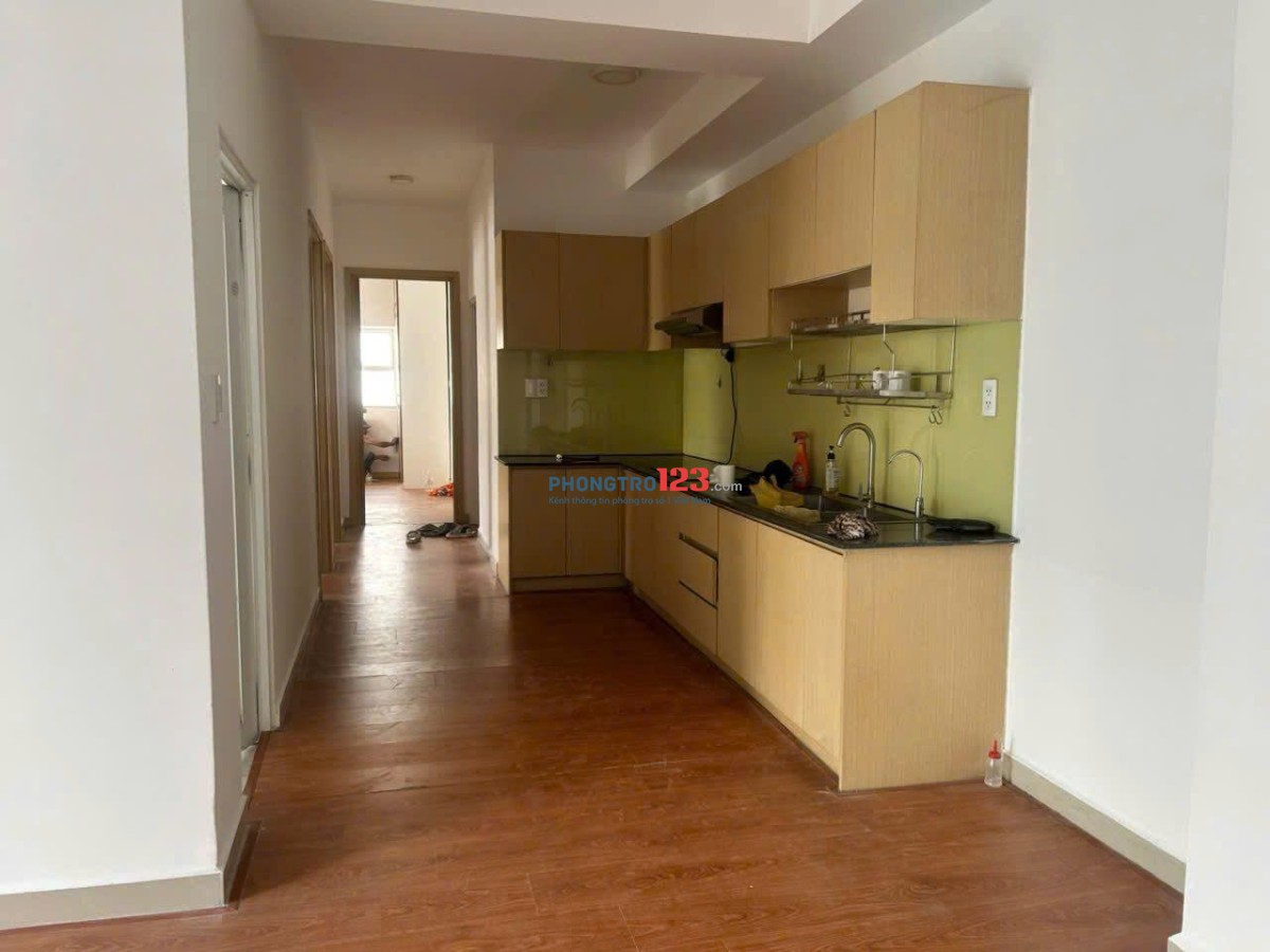 Chung cư Screc-Trường Sa, Quận 3-Ko nội thất, 2PN, 84m2 Giá 11 triệu/th.