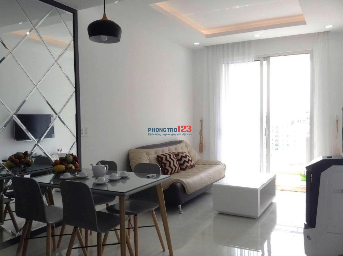 C/c Ruby Garden-Nhà mới, 2PN, 85m2, Full nội thất, giá thuê 10 tr/th.