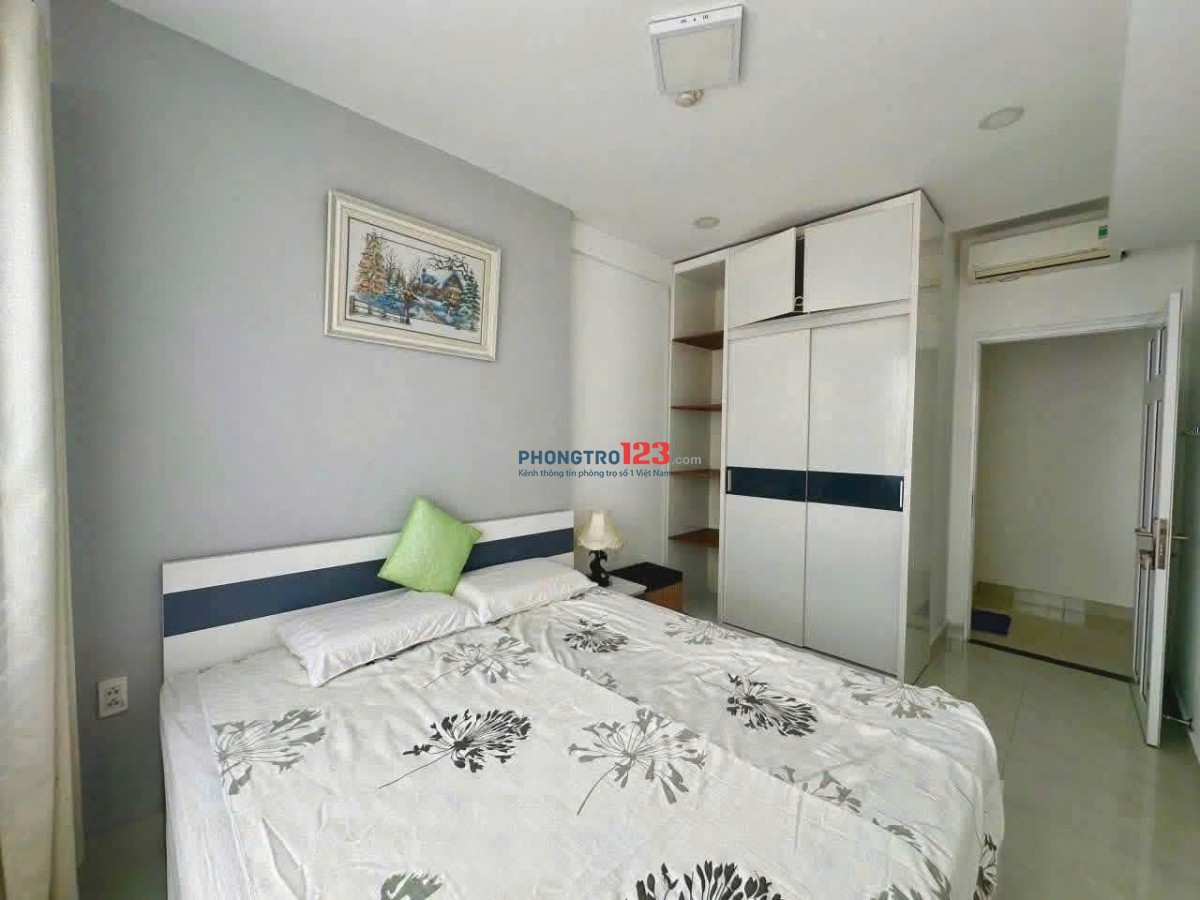 C/c Ruby Garden-Nhà mới, 2PN, 85m2, Full nội thất, giá thuê 10 tr/th.