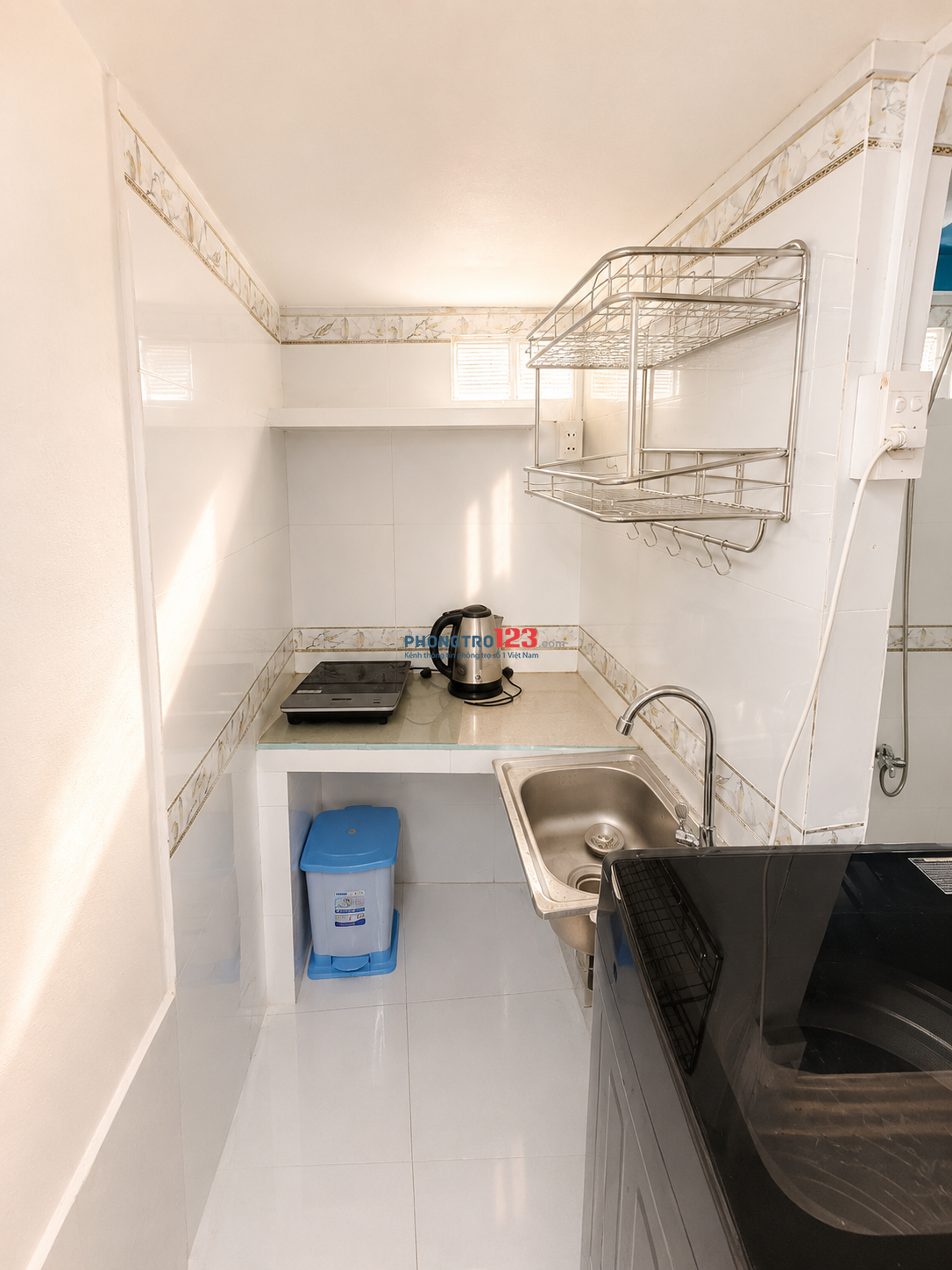 Căn hộ có gác kế bên UTH, UEF, HIU, HUTECH, FTU 35m² có máy giặt riêng- Điện Biên Phủ, Bình Thạnh