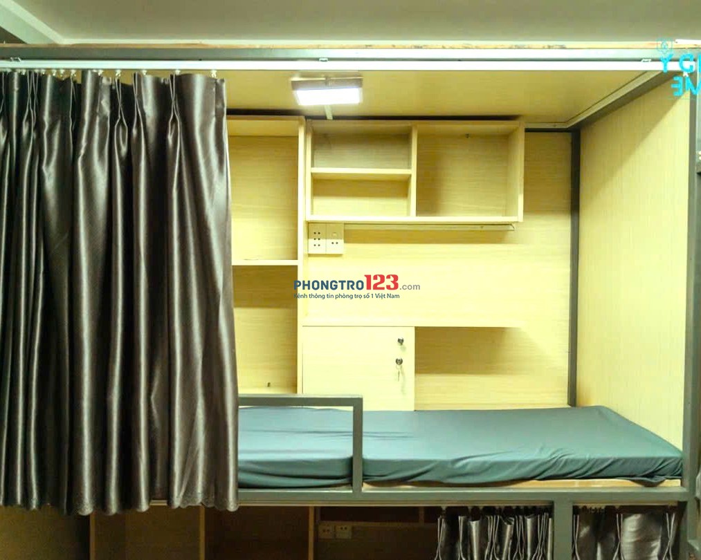 ***KÝ TÚC XÁ-SLEEPBOX FULL NT 46 NGUYỄN CỬU VÂN, Q. Bình Thạnh giá từ 1tr8 trọn gói