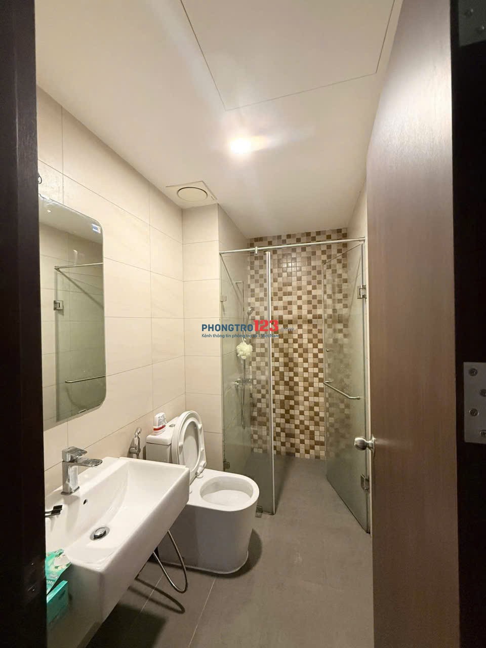 Chung cư mới Happy One, Thạnh Lộc 8, Q12 cho thuê căn 2PN, NTCB, 18tr