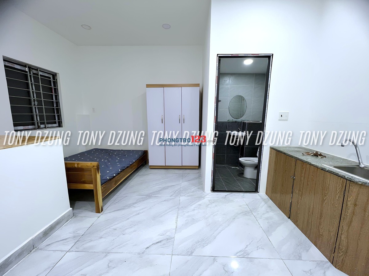 STUDIO CÓ CỬA SỔ - FULL NỘI THẤT - KHU CITYLAND PARK HILLS - SÁT LOTTE MART GÒ VẤP