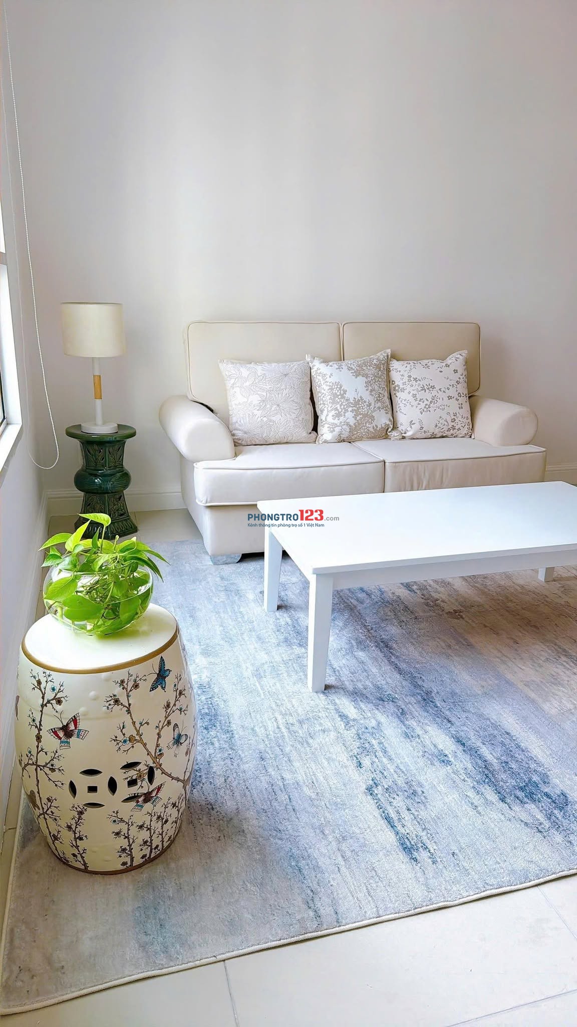 Cho thuê chung cư Ruby Garden, 02 Nguyễn Sỹ Sách - 2PN, NTCB giá thuê 10tr/tháng