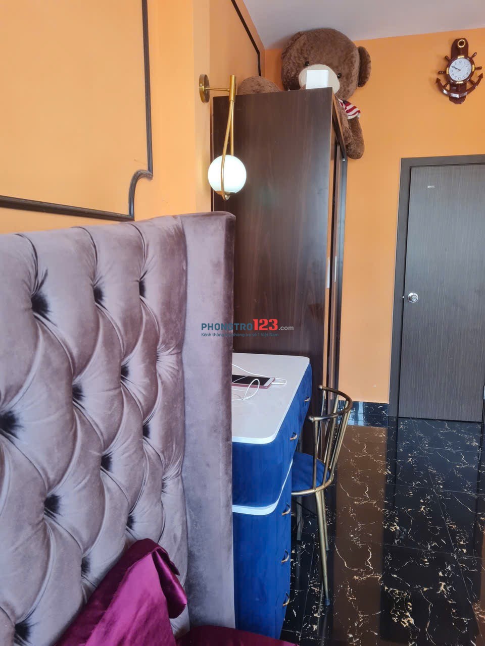 Trống sẵn phòng trọ 25m2 full nội thất ngay Võ Duy Ninh gần cầu Thị Nghè giáp Quận 1,3 gần HUTECH