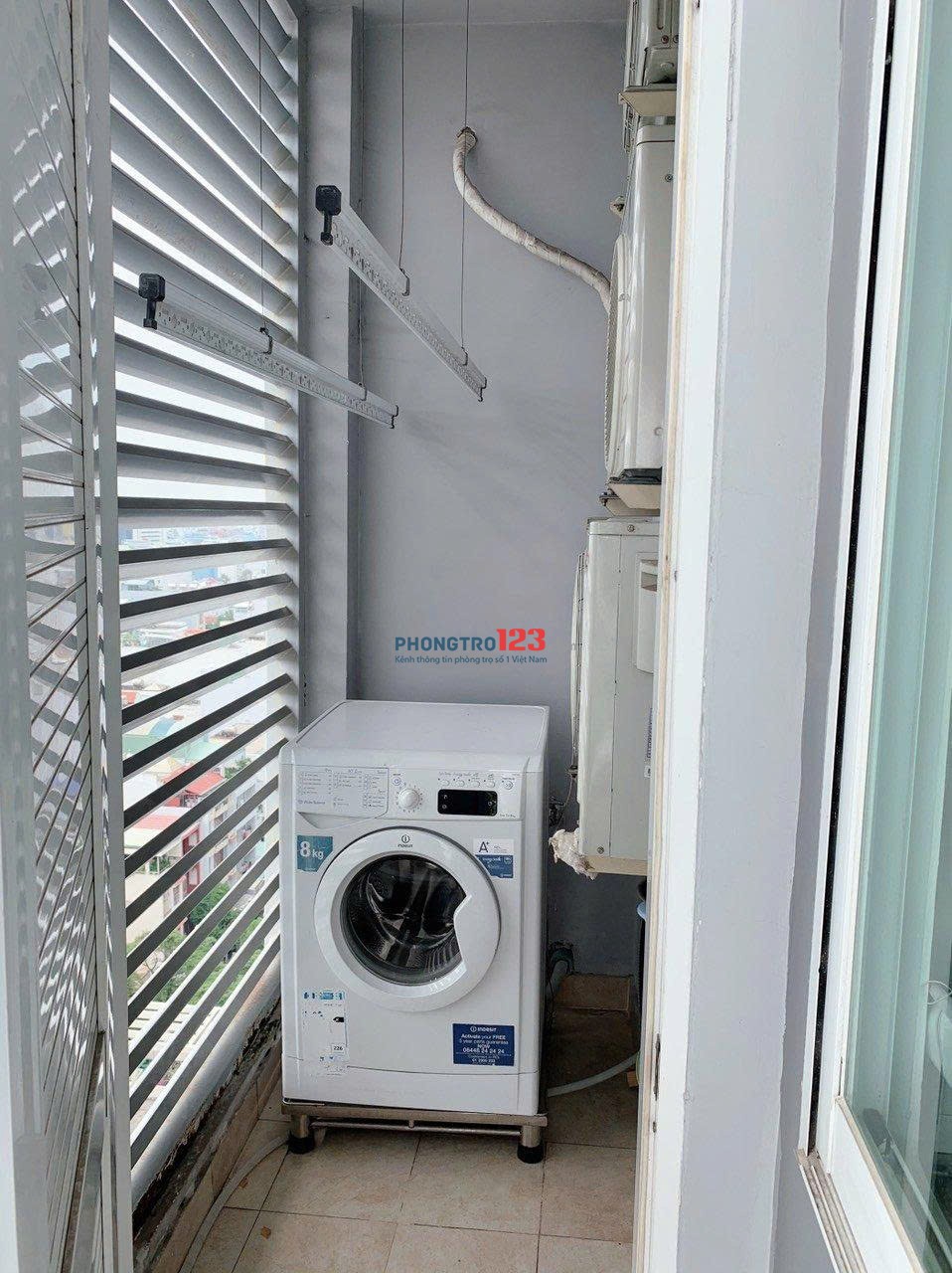 Cho thuê Carillon 3- rộng 89m2, 2p ngủ, 2wc,căn góc 12tr/tháng