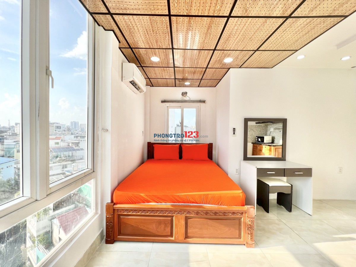 Căn hộ 30m2 máy giặt riêng giá hấp dẫn ngay Coopmart Nhiêu Lộc, ngã 4 Trần Quang Diệu