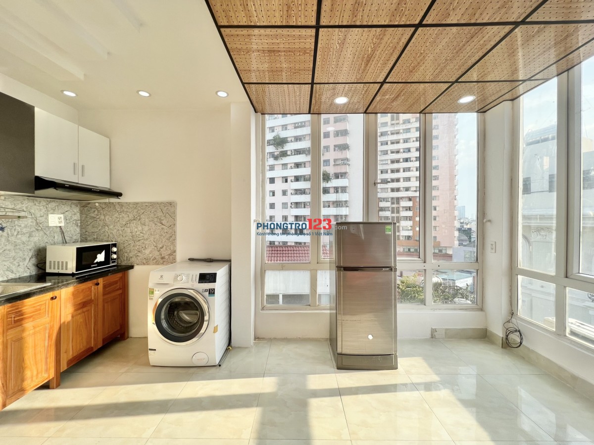 Căn hộ 30m2 máy giặt riêng giá hấp dẫn ngay Coopmart Nhiêu Lộc, ngã 4 Trần Quang Diệu