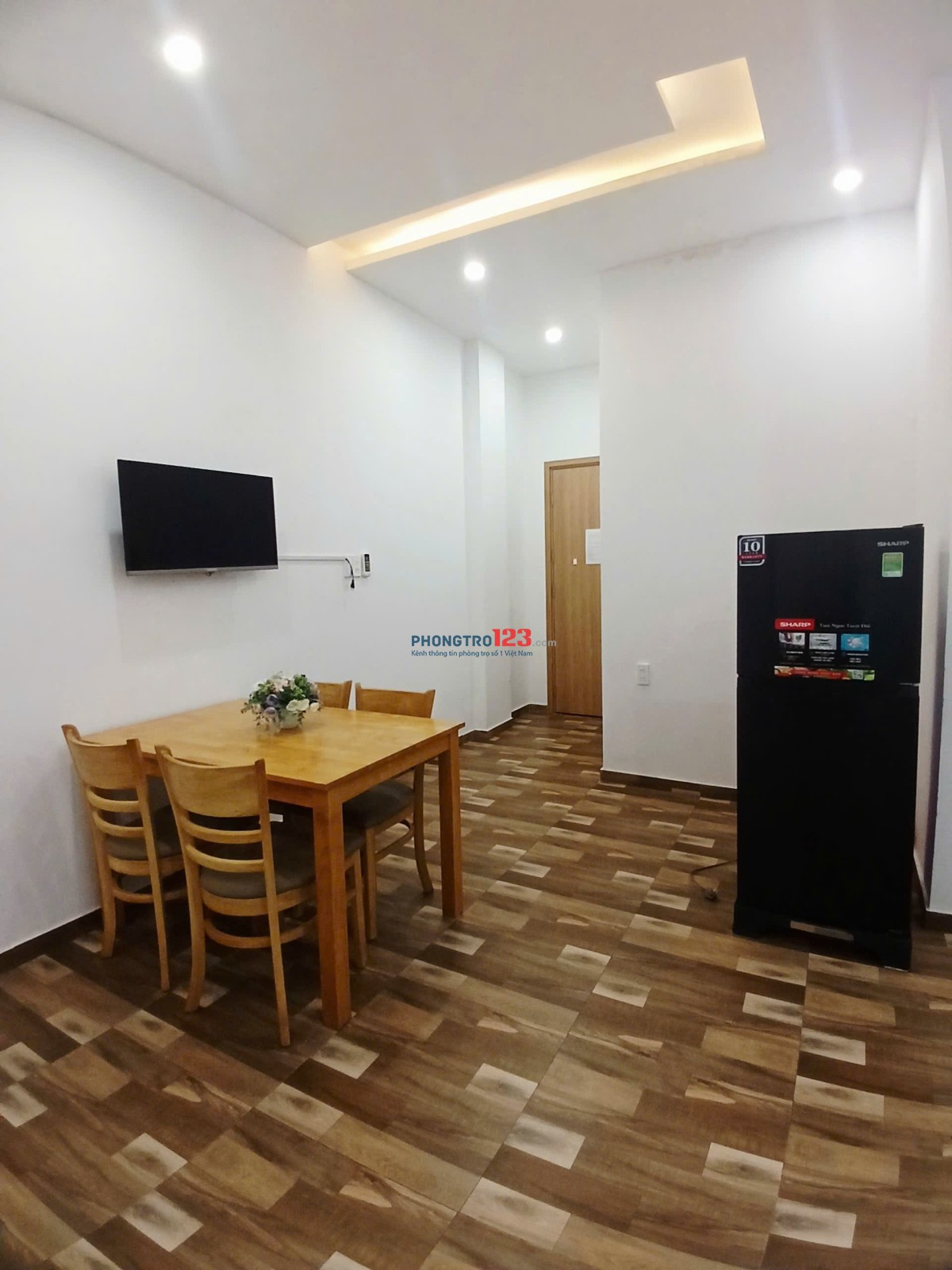 Cho thuê căn hộ 45m2 đường Nguyễn Văn Thoại.