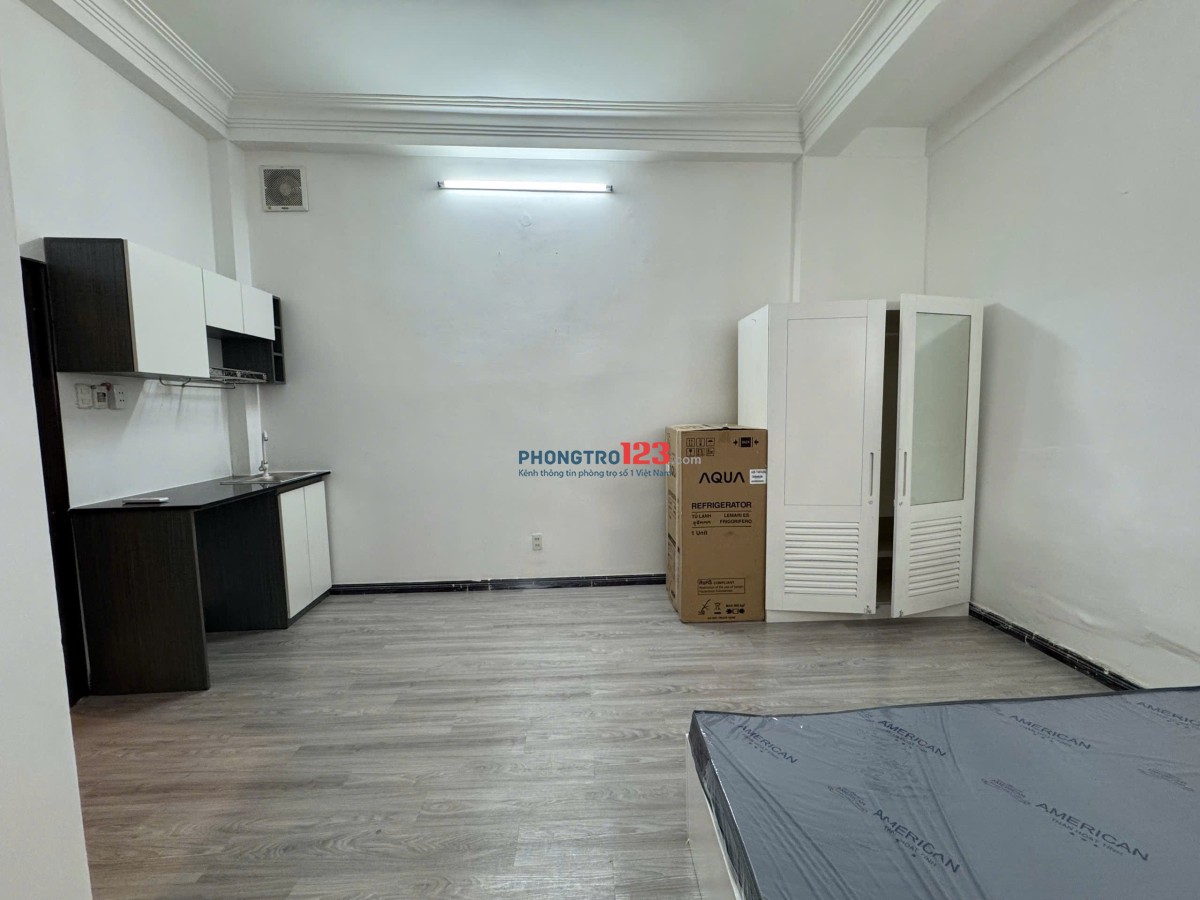 Cho thuê Căn hộ riêng tiện nghi full nội thất 1pn 1nvs có thể dọn vào ở ngay Bình Thạnh