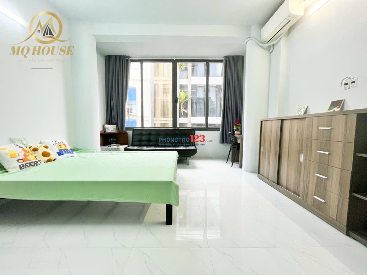 Cho thuê CHDV nằm ngay trung tâm q1 gần các trung tâm mua sắm, nhà hàng, coffee, full NT