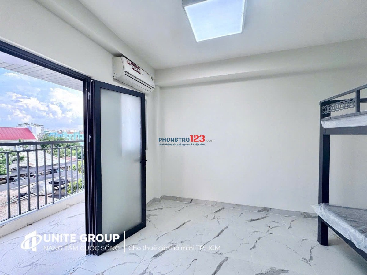 Cho thuê phòng 30m2, ban công hành lang, cửa sổ thoáng ngay Bình Lợi, Bình Thạnh - Gần đh Văn Lang