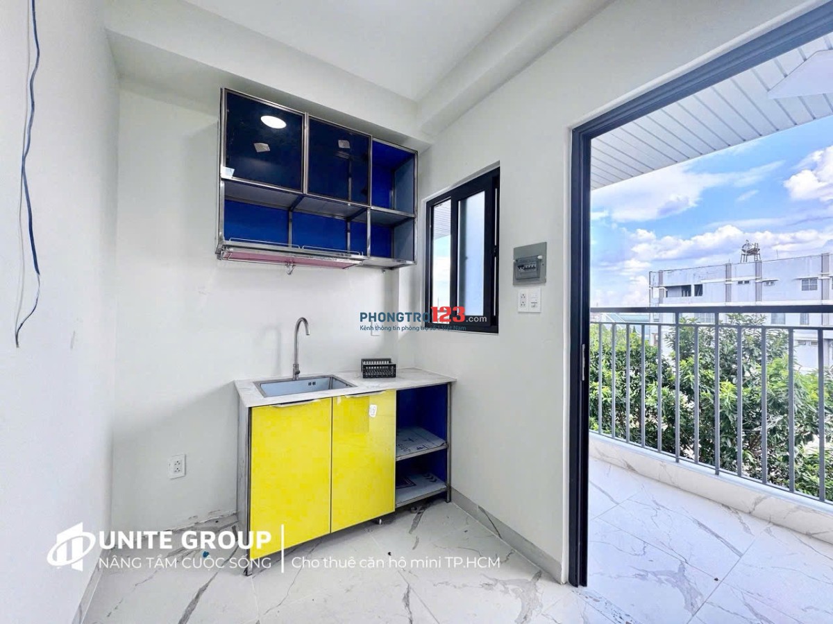 Cho thuê phòng 30m2, ban công hành lang, cửa sổ thoáng ngay Bình Lợi, Bình Thạnh - Gần đh Văn Lang