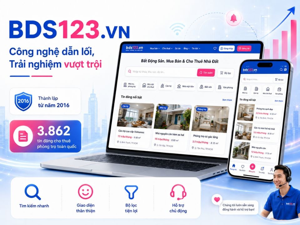 Bds123.vn - Nền tảng đăng tin bất động sản uy tín