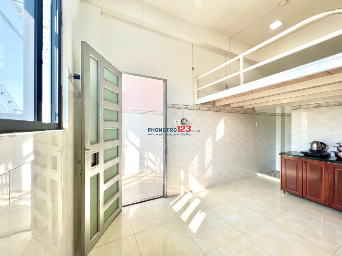 NGAY ĐH VĂN HIẾN, BV TÂN PHÚ GÁC LỬNG 25M2 FULL NỘI THẤT MỚI XÂY