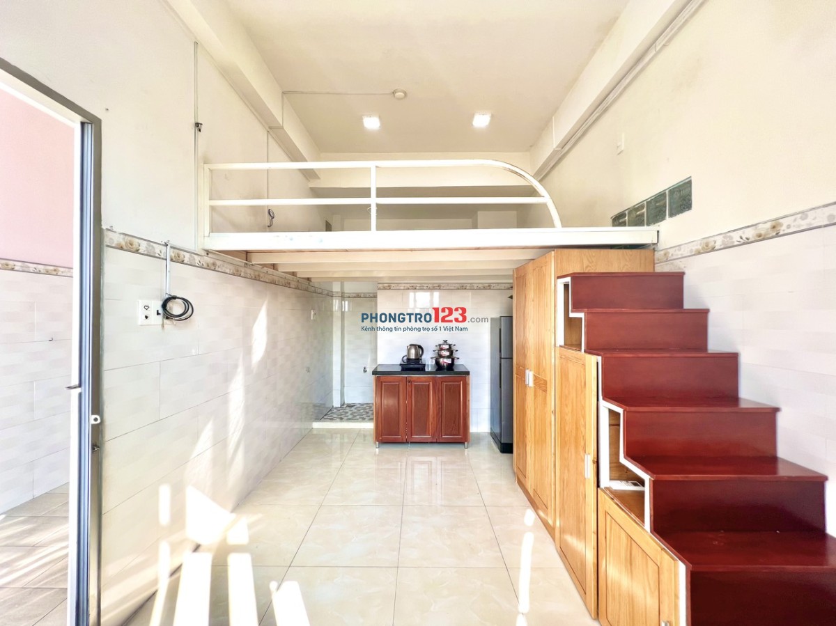 NGAY ĐH VĂN HIẾN, BV TÂN PHÚ GÁC LỬNG 25M2 FULL NỘI THẤT MỚI XÂY