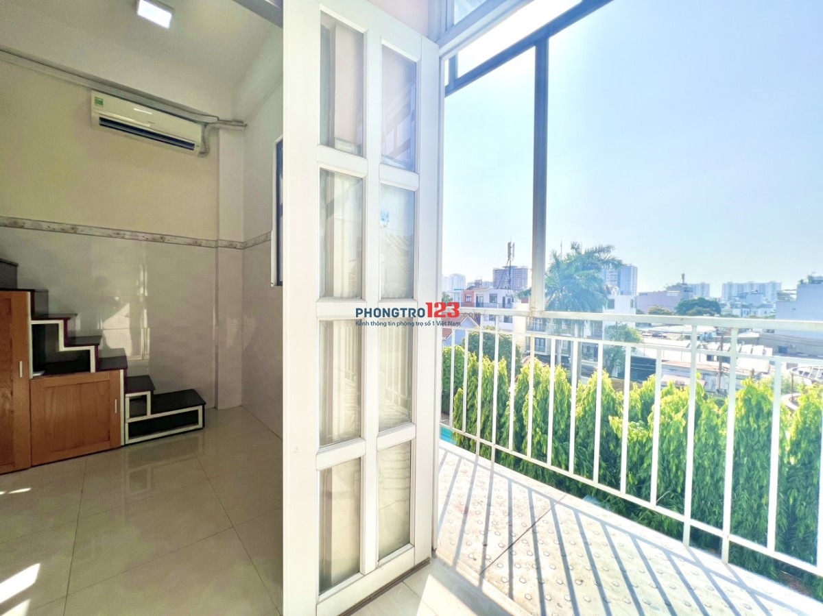 NGAY ĐH VĂN HIẾN, BV TÂN PHÚ GÁC LỬNG 25M2 FULL NỘI THẤT MỚI XÂY