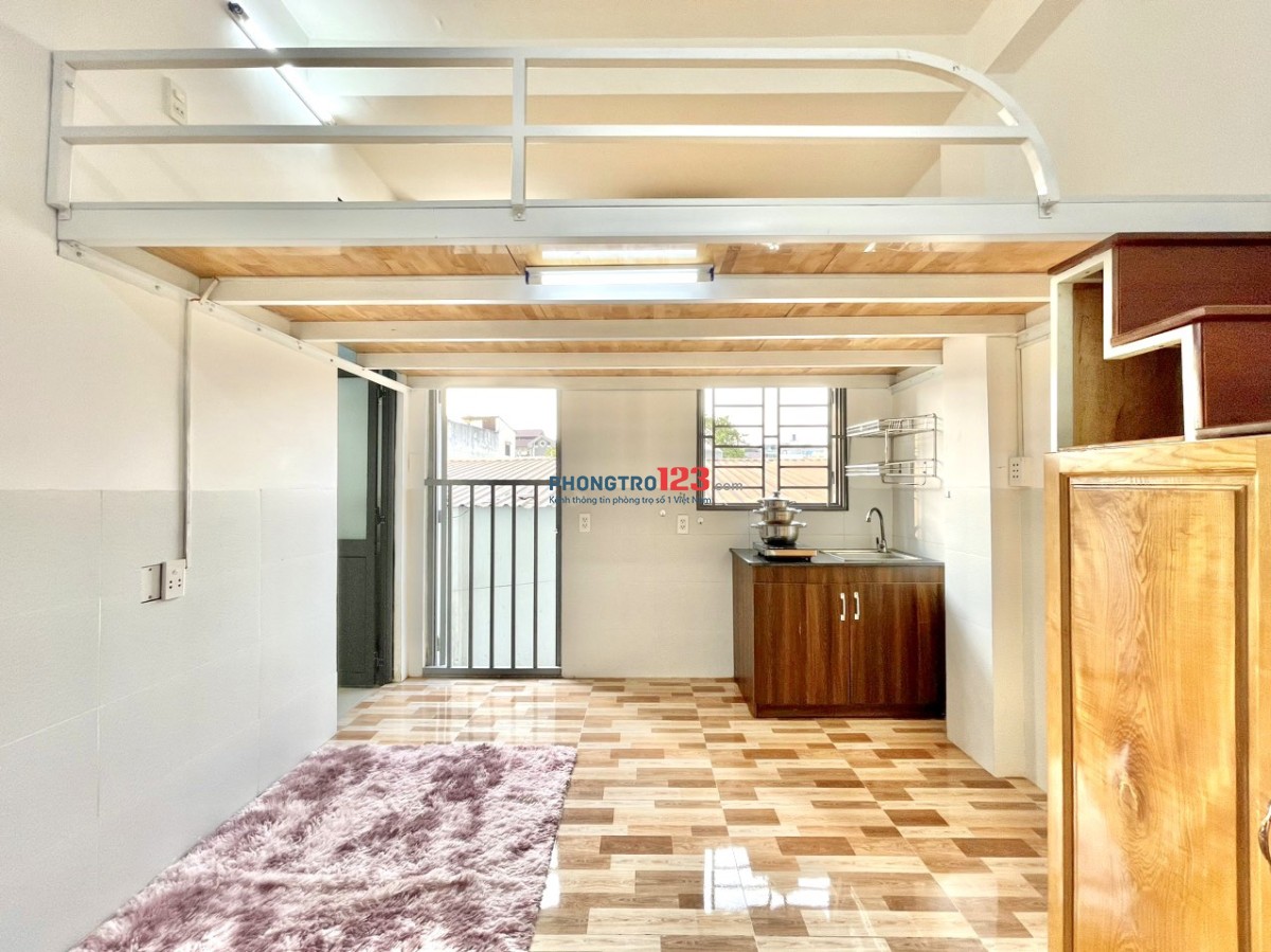BÓC TEM GÁC LỬNG MỚI, FULL NỘI THẤT NGAY CHỢ THẠCH ĐÀ