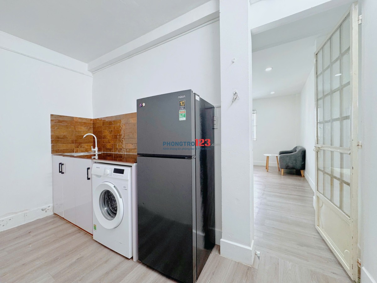 CHO THUÊ CĂN HỘ 1PN – MÁY GIẶT RIÊNG – PHÒNG RỘNG RÃI – CÁCH CHỢ BÀ CHIỂU 500M