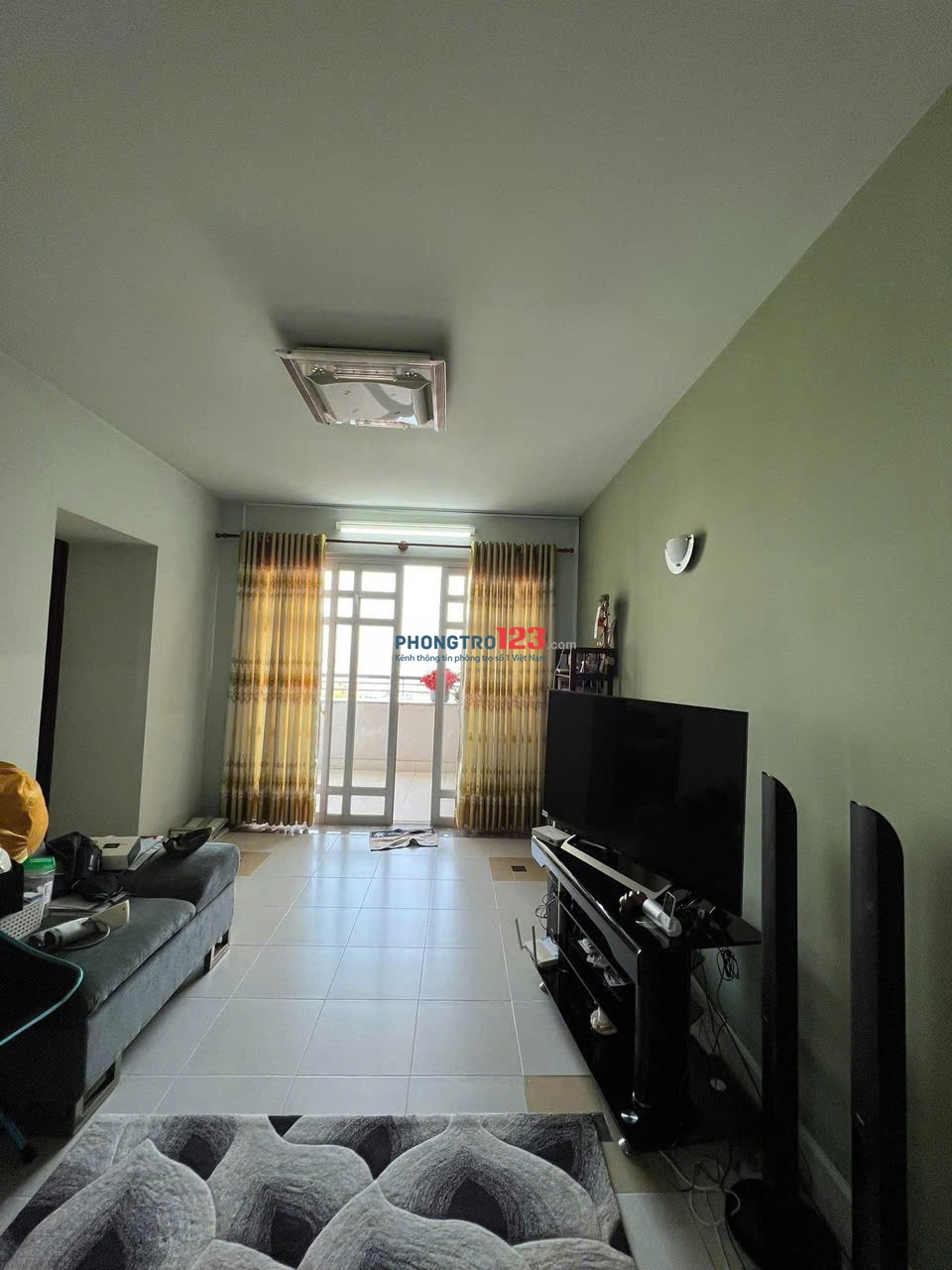 Chung cư An Lộc, Nguyễn Oanh, GV: 80m2, 2p ngủ, NTCB, 9triệu
