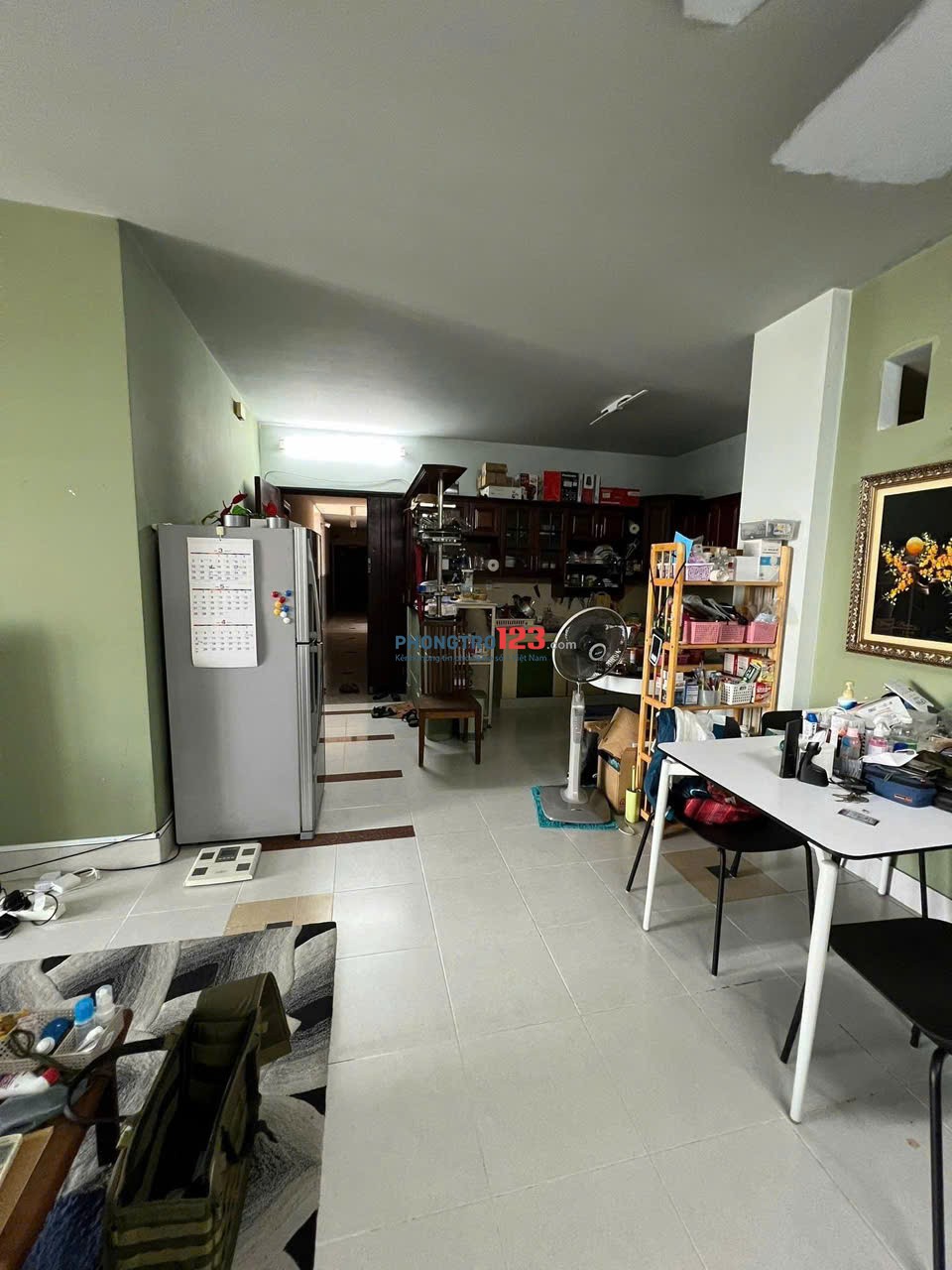 Chung cư An Lộc, Nguyễn Oanh, GV: 80m2, 2p ngủ, NTCB, 9triệu