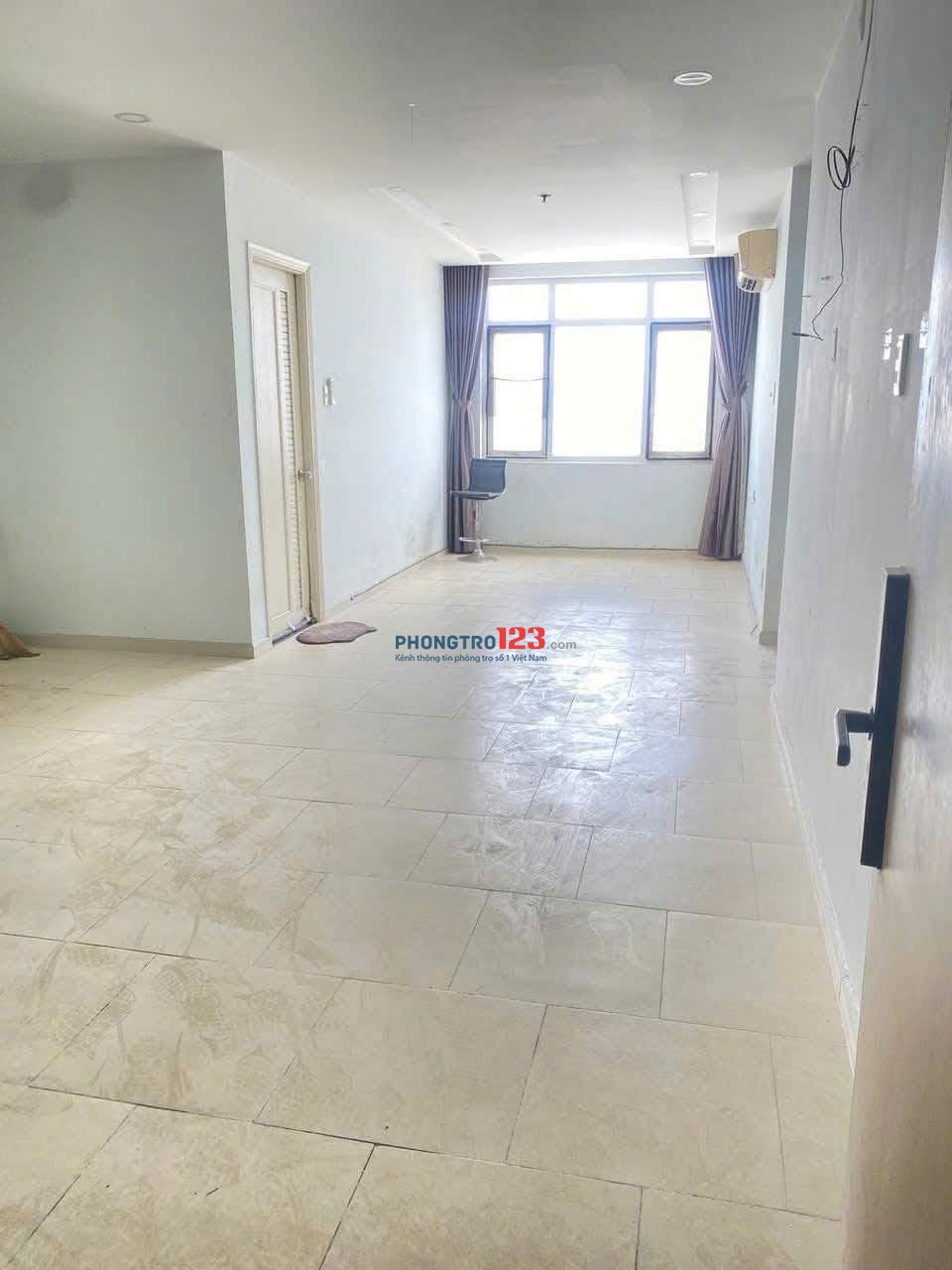 Chung cư Bảy Hiền cho thuê 3p ngủ, không nội thất giá 10,5tr/tháng