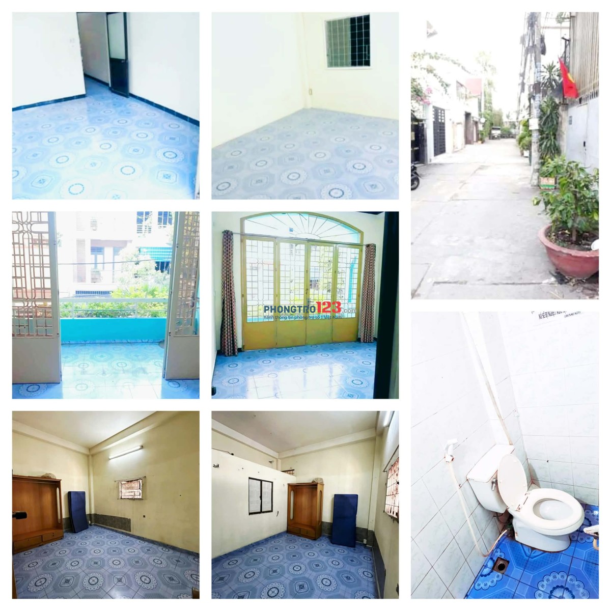 Cho Thuê Phòng Q3, rộng rãi thoải mái, cửa sổ ban công nội thất.2tr7 3tr3