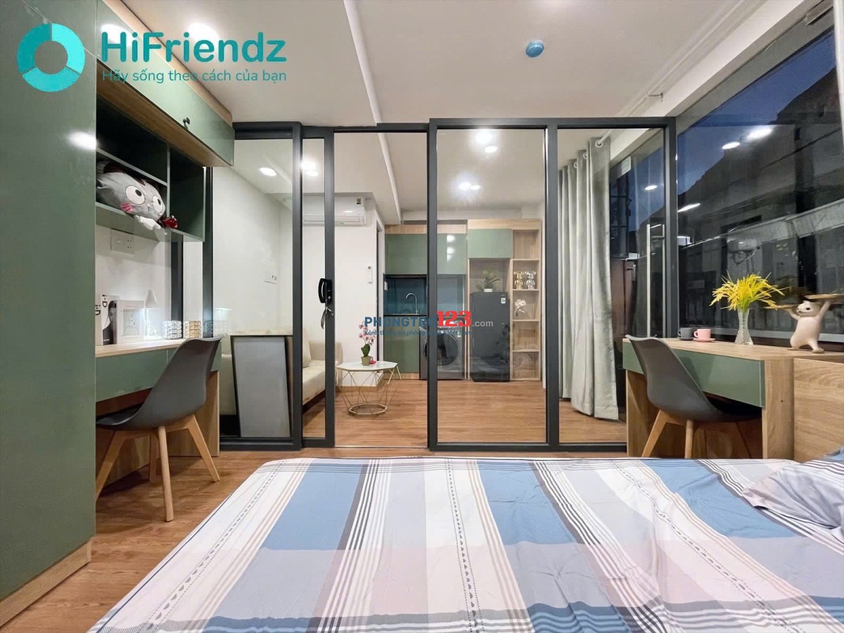 Căn Hộ Cho Thuê Nơ Trang Long Bình Thạnh – Tách Bếp, Ban Công Thoáng, Máy Giặt Riêng