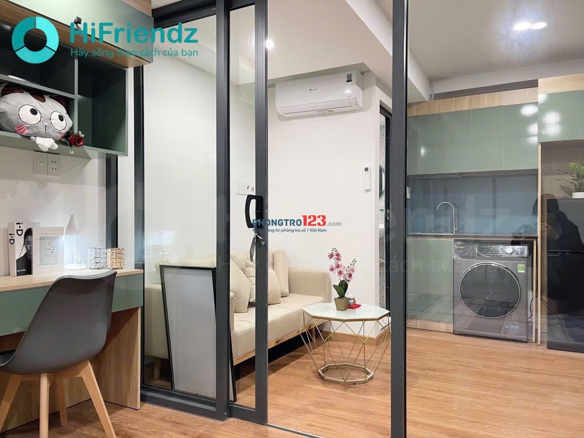 Căn Hộ Cho Thuê Nơ Trang Long Bình Thạnh – Tách Bếp, Ban Công Thoáng, Máy Giặt Riêng