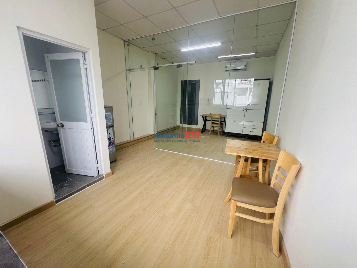 Giá thật 100% 5tr7 - Cho thuê phòng 1PN 45m2, tách bếp – Bùi Đình Túy, Bình Thạnh gần FTU2, UTH, UEF