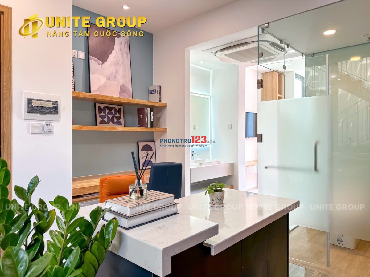 Căn hộ dịch vụ 1 phòng ngủ, full nội thất