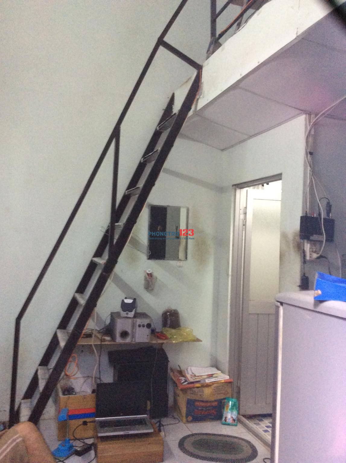 Phòng trọ 15m2 có gác đúc 12m2 an ninh, thoáng mát Thủ Đức