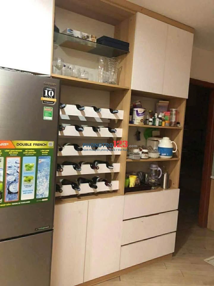 Cho thuê chung cư Kim Tâm Hải, 27 Trường Chinh - Căn 2PN, NT giá thuê 8tr/th