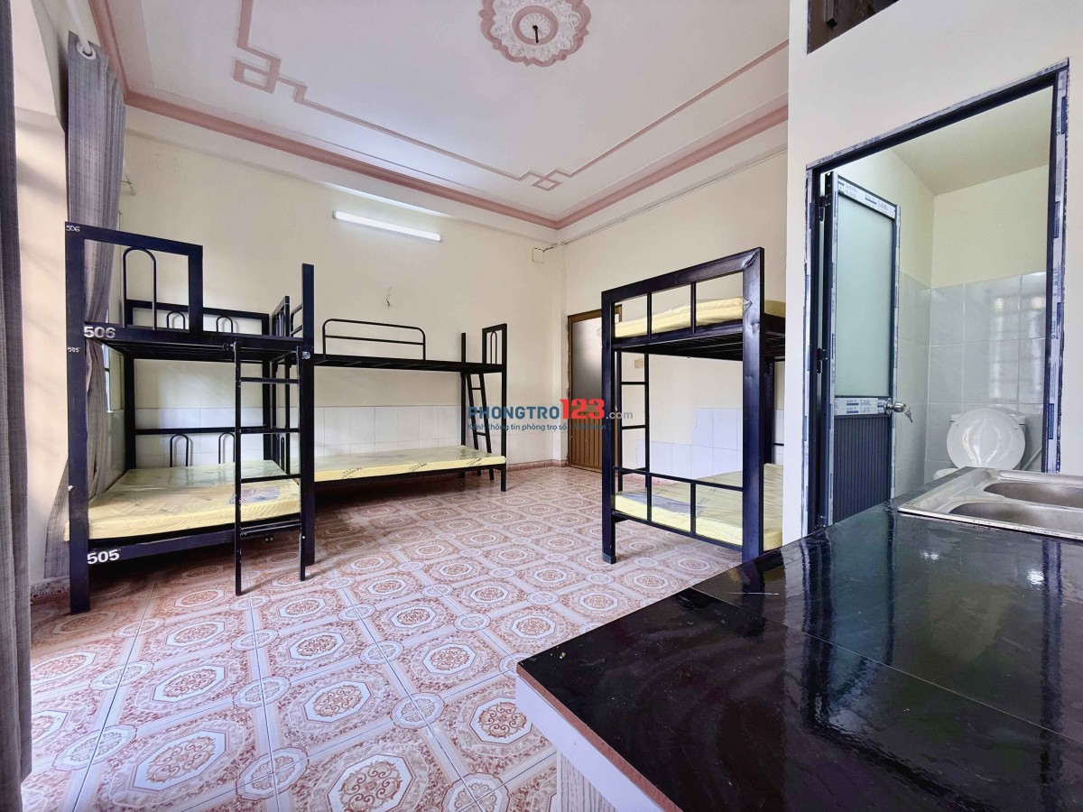 KTX NỮ BAN CÔNG TRUNG MỸ TÂY, QUẬN 12 – BAO PHÍ, FULL NỘI THẤT