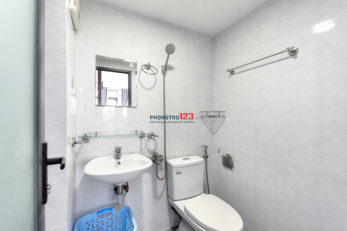 Cho thuê căn hộ 45m² ban công – Nhà mới, full nội thất | Gần HỒNG BÀNG, UEF, UTH, Ngoại thương…