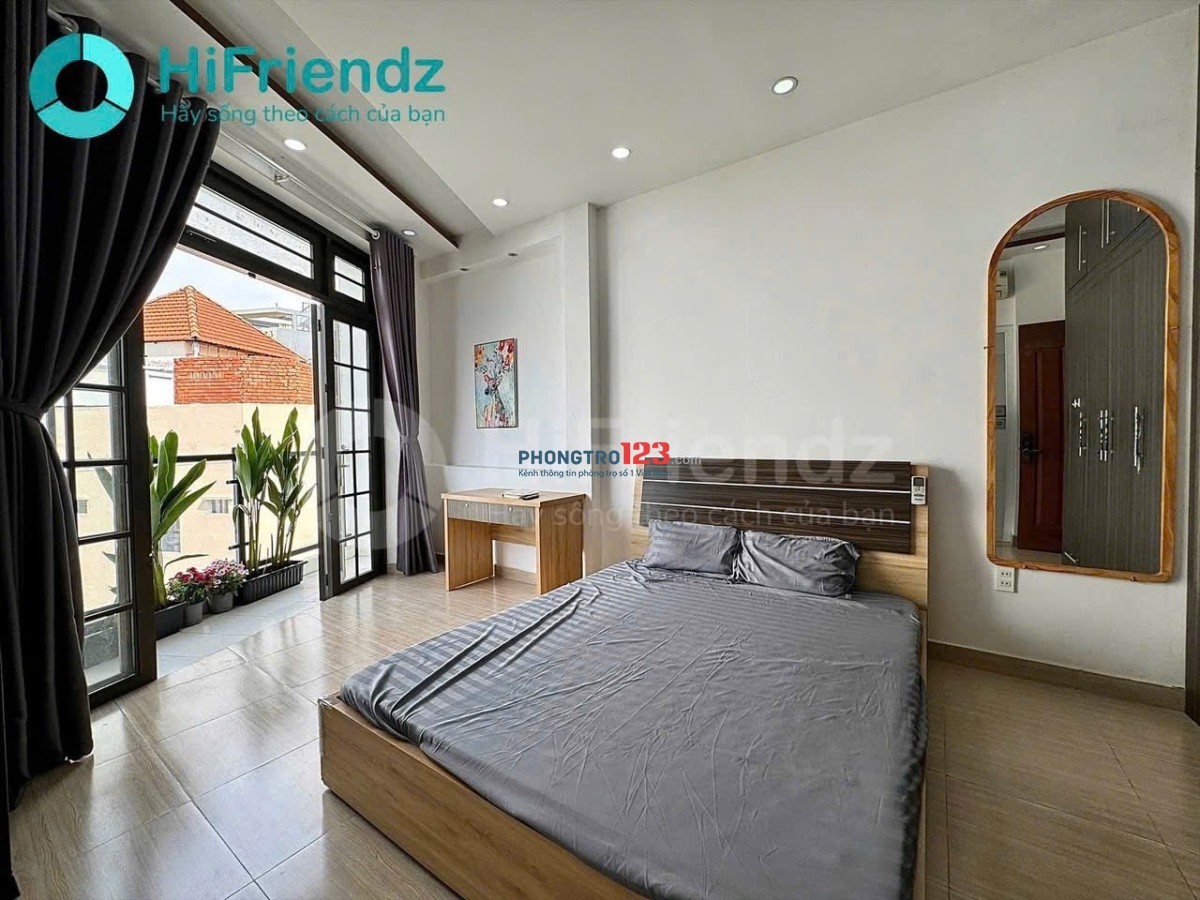 Căn hộ 40m² ban công, bếp riêng – Gần HUTECH, UEF, Văn Lang, Hồng Bàng, gtvt.. – Nguyễn Văn Đậu
