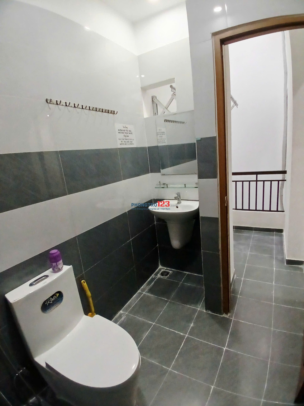 Cho thuê căn hộ 45m2 đường Nguyễn Văn Thoại.
