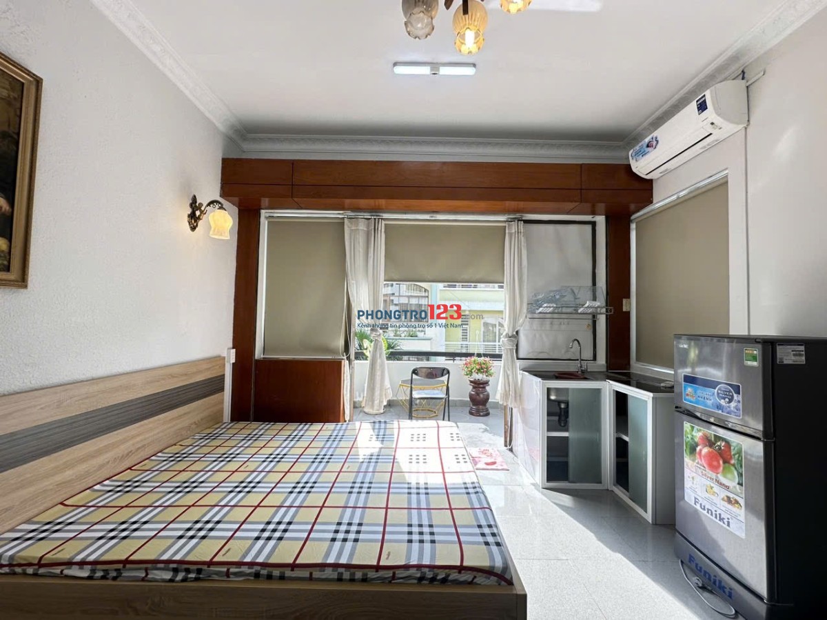 CĂN HỘ 45M² BAN CÔNG– FULL NỘI THẤT | GẦN ĐH GIA ĐỊNH, HỌC VIỆN HÀNG KHÔNG | HỒ VĂN HUÊ, PHÚ NHUẬN