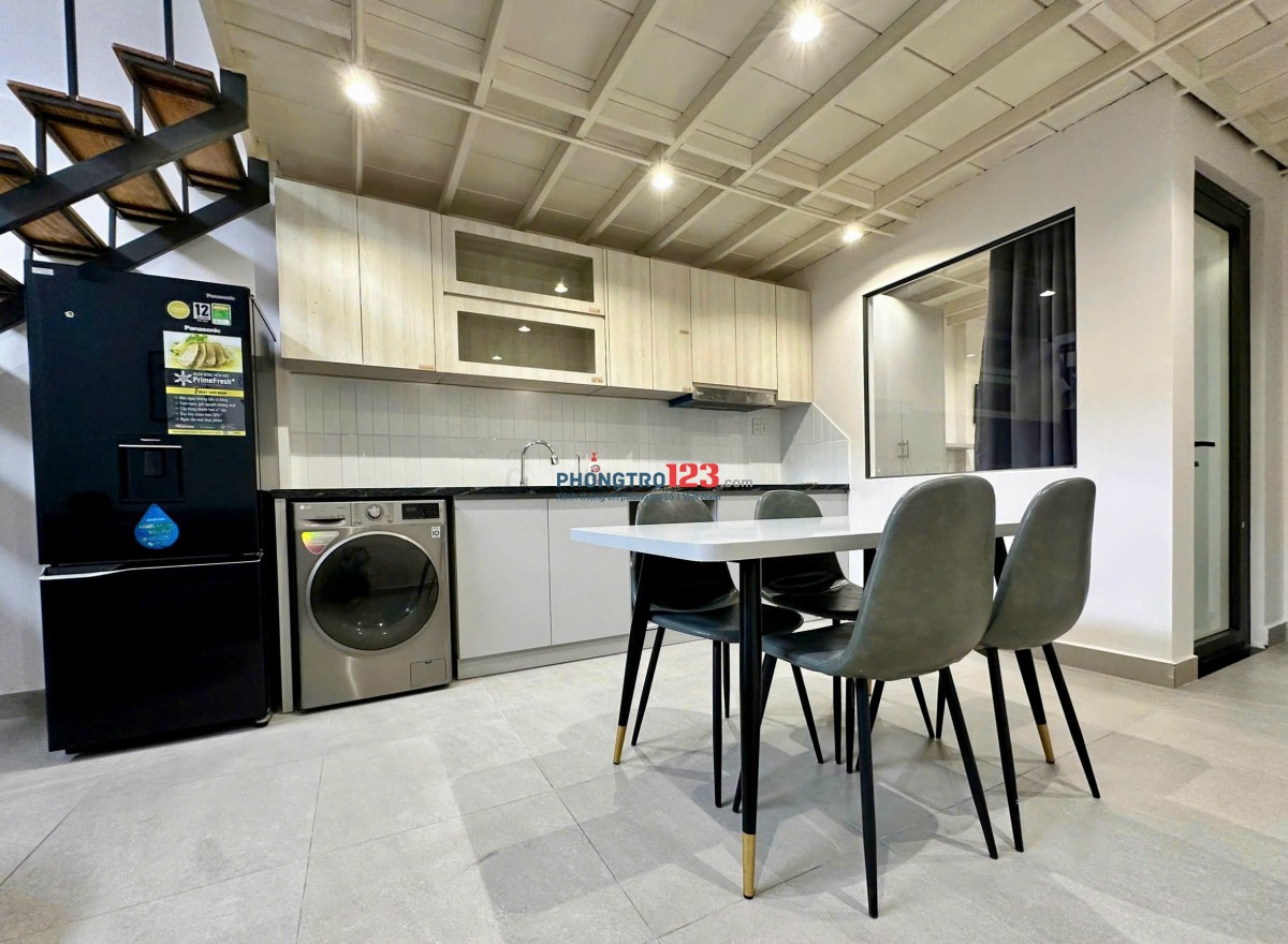Cho thuê căn hộ dịch vụ 48m² có gác – Trần Thị Điệu, Phước Long, giá 8 triệu/tháng