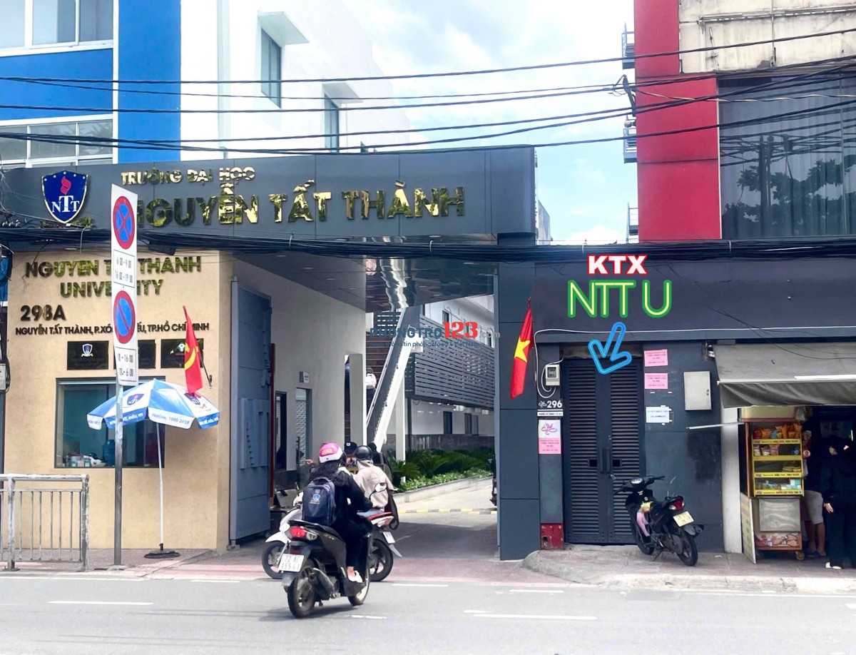 Ở ghép q4 sát bên DH Nguyễn Tất Thành