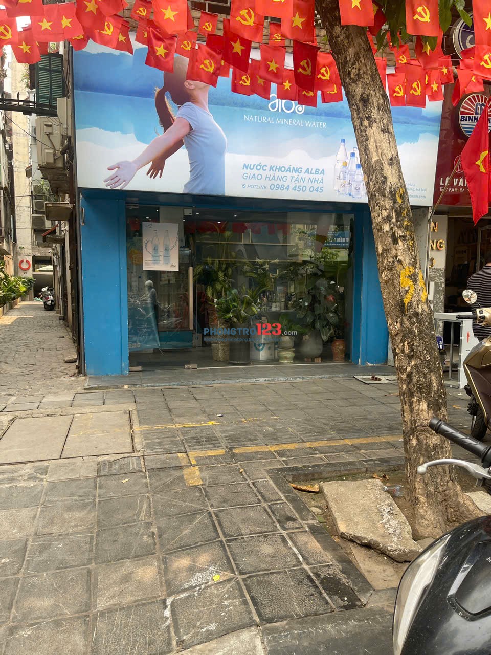 CHO THUÊ NHÀ MẶT PHỐ LÊ VĂN HƯU, HOÀN KIẾM 75m², 3 TẦNG CÁCH HỒ GƯƠM 1KM 18TR/THÁNG