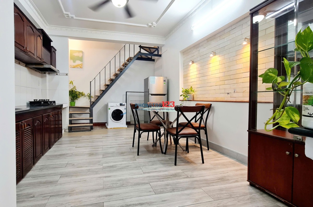 FULL NỘI THẤT BẾP RIÊNG BIỆT HƠN 45m2 PHAN XÍCH LONG CẦU KIỆU PHÚ NHUẬN TRUNG TÂM QUẬN TIÊN NGHI