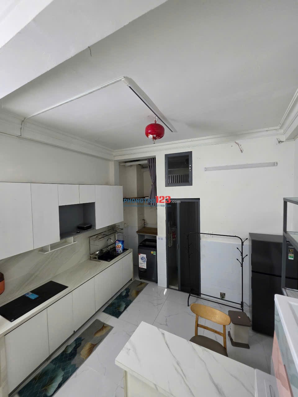 CHO THUÊ PHÒNG GÁC RỘNG 45M2 - FULL NỘI THẤT - BẠCH ĐẰNG, GẦN NGÃ TƯ HÀNG XANH