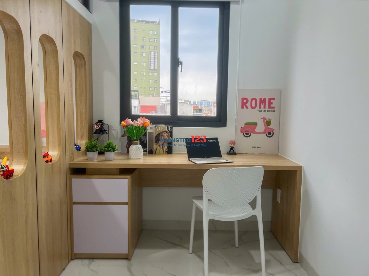 PHÒNG CÓ GÁC 45M² FULL NỘI THẤT – 2 KHÔNG GIAN NGỦ GẦN HIU, HUTECH, VLU| NƠ TRANG LONG, BÌNH THẠNH